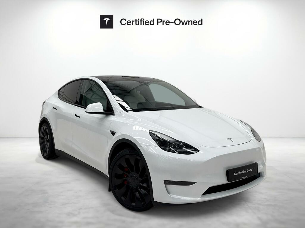 Tesla Model Y Performance White
