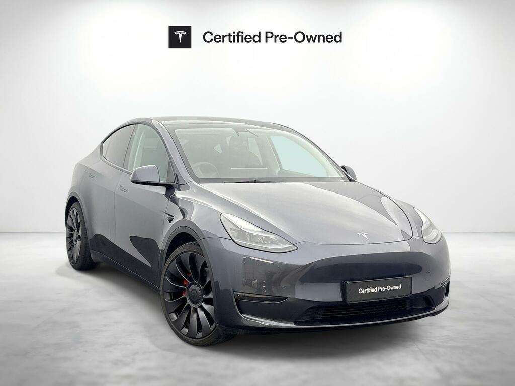 Tesla Model Y Performance Silver