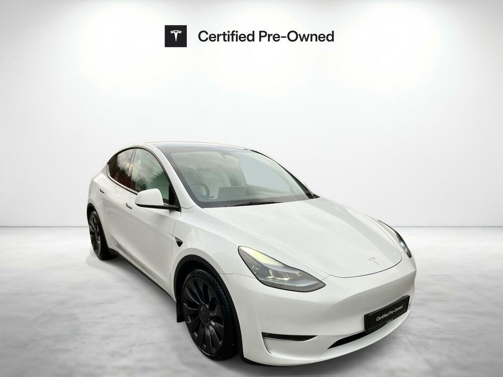 Tesla Model Y Performance White