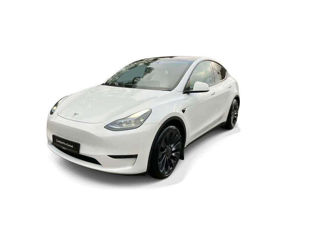 Tesla Model Y Performance White #3