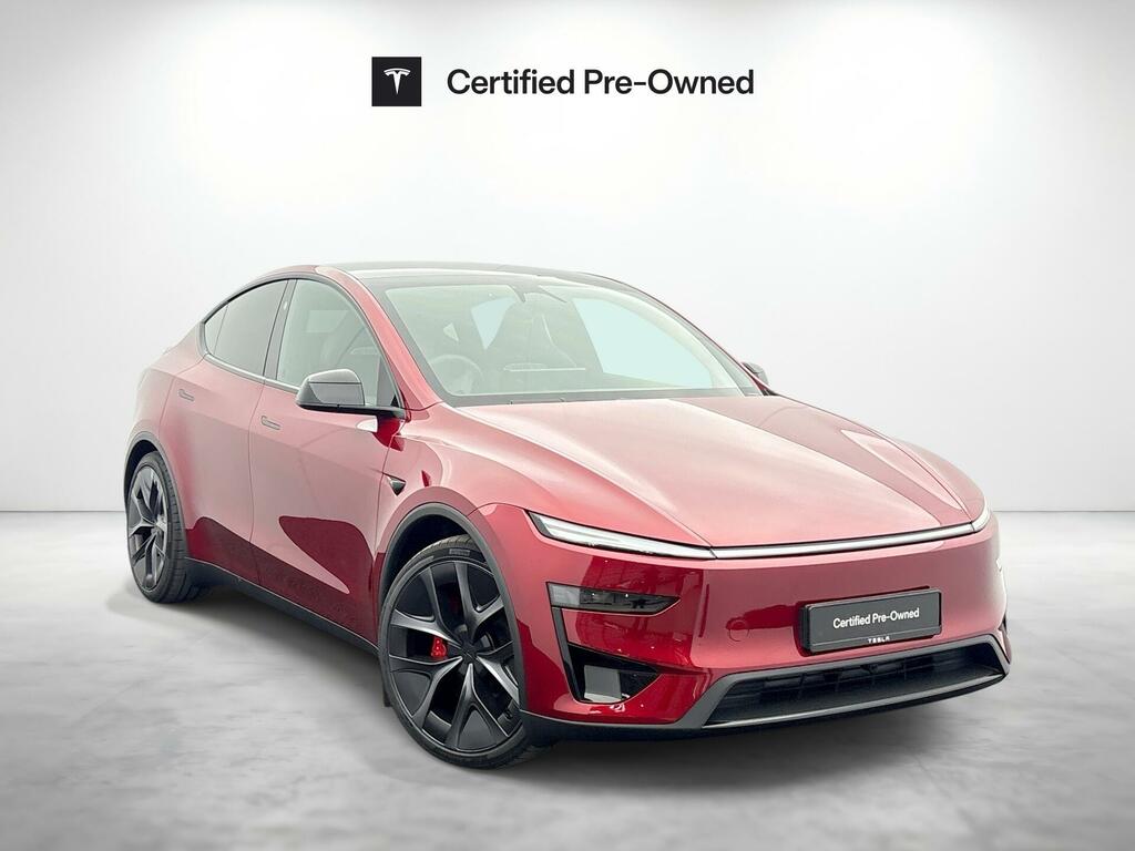 Tesla Model Y Performance Red
