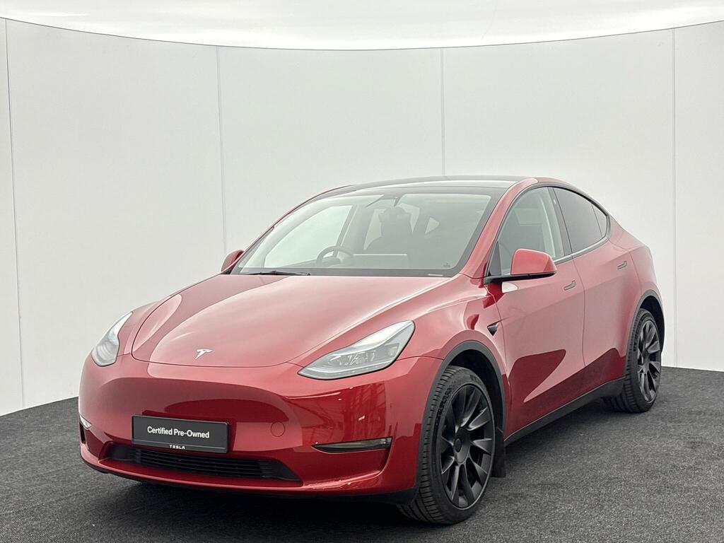 Tesla Model Y Long Range Red #3