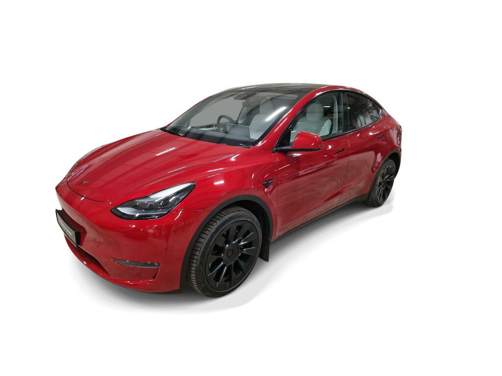 Tesla Model Y Long Range Red #3
