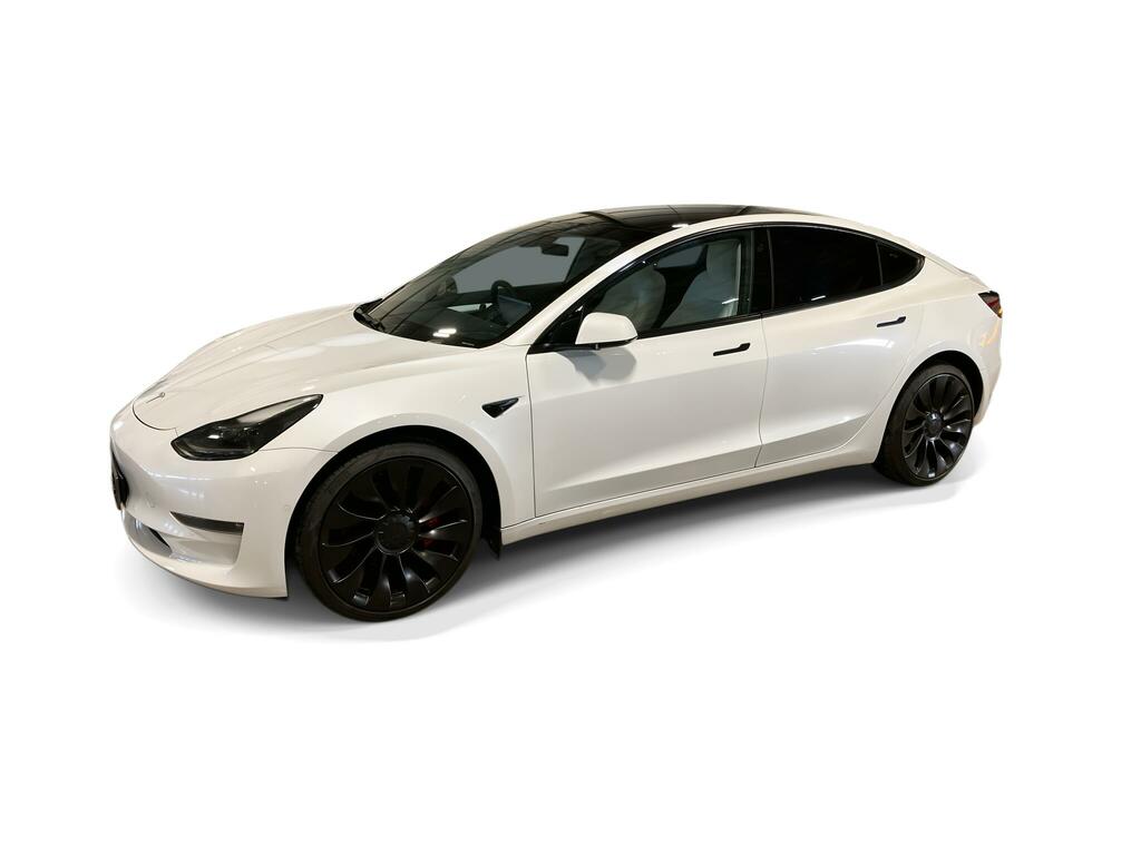 Tesla Model 3 Performance White #3