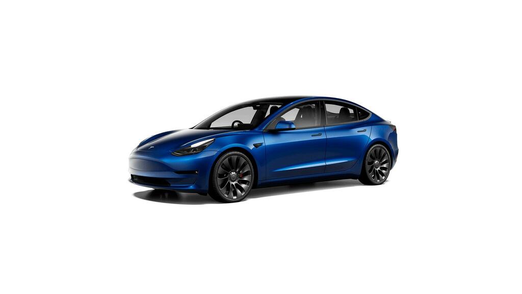 Tesla Model 3 Performance Blue