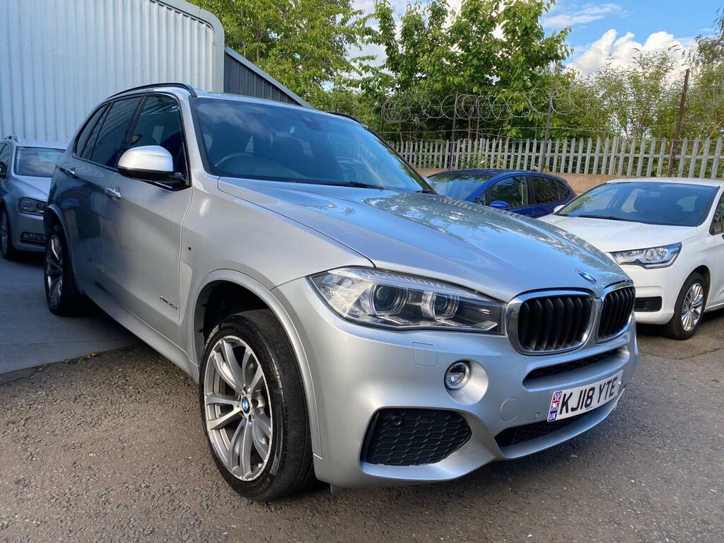 BMW X5 3.0 30D M Sport Xdrive Euro 6 S S KJ18YTE Silver #4