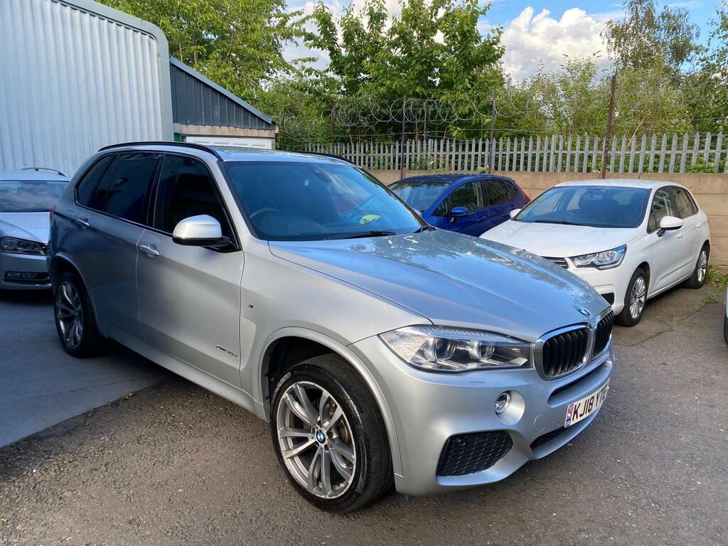 BMW X5 3.0 30D M Sport Xdrive Euro 6 S S KJ18YTE Silver #2