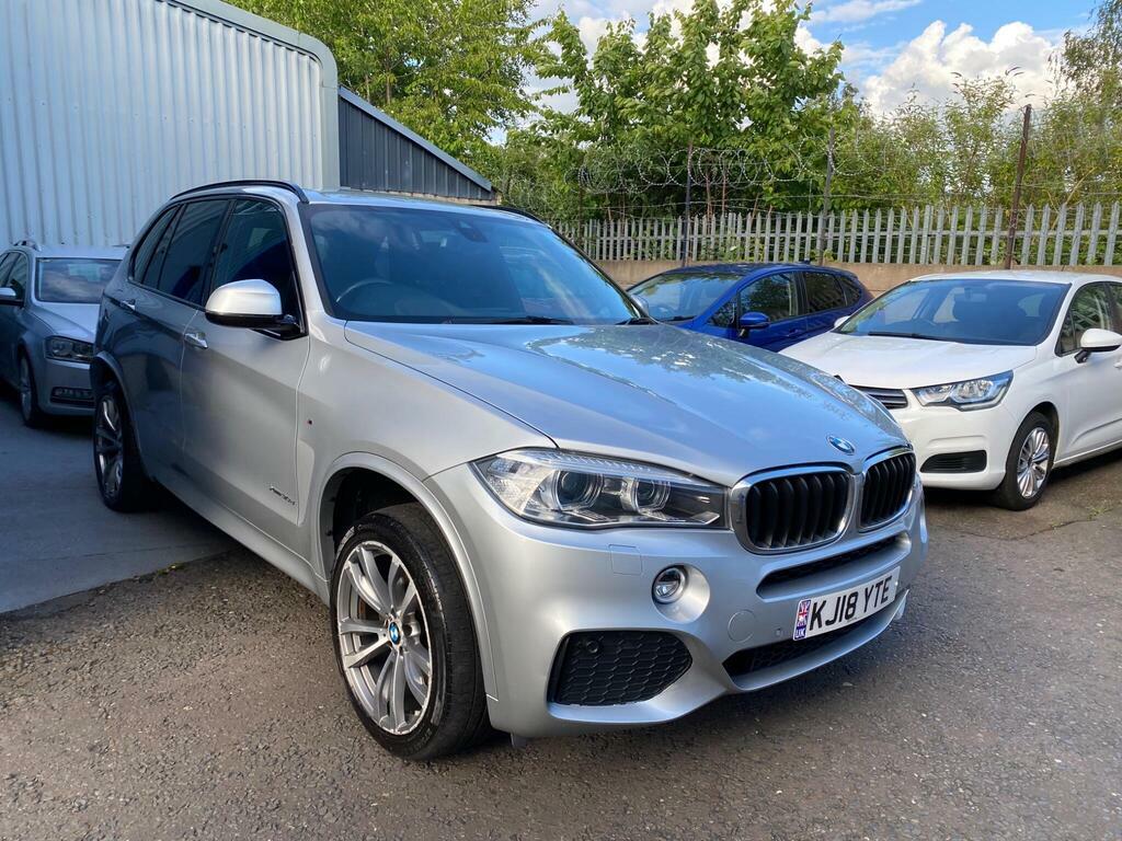 BMW X5 3.0 30D M Sport Xdrive Euro 6 S S KJ18YTE Silver #3