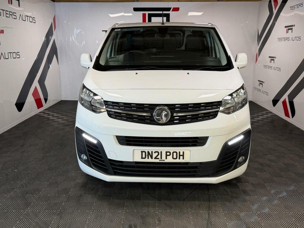 Vauxhall Vivaro Panel Van 1.5 Turbo D 2900 Sportive L2 H1 Euro 6 DN21POH White #3