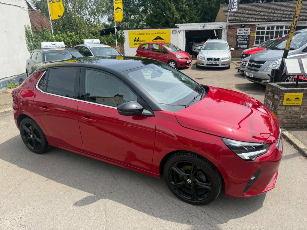 Vauxhall Corsa 1.2 Turbo Elite Edition Euro 6 Ss LO22FWZ Red #3