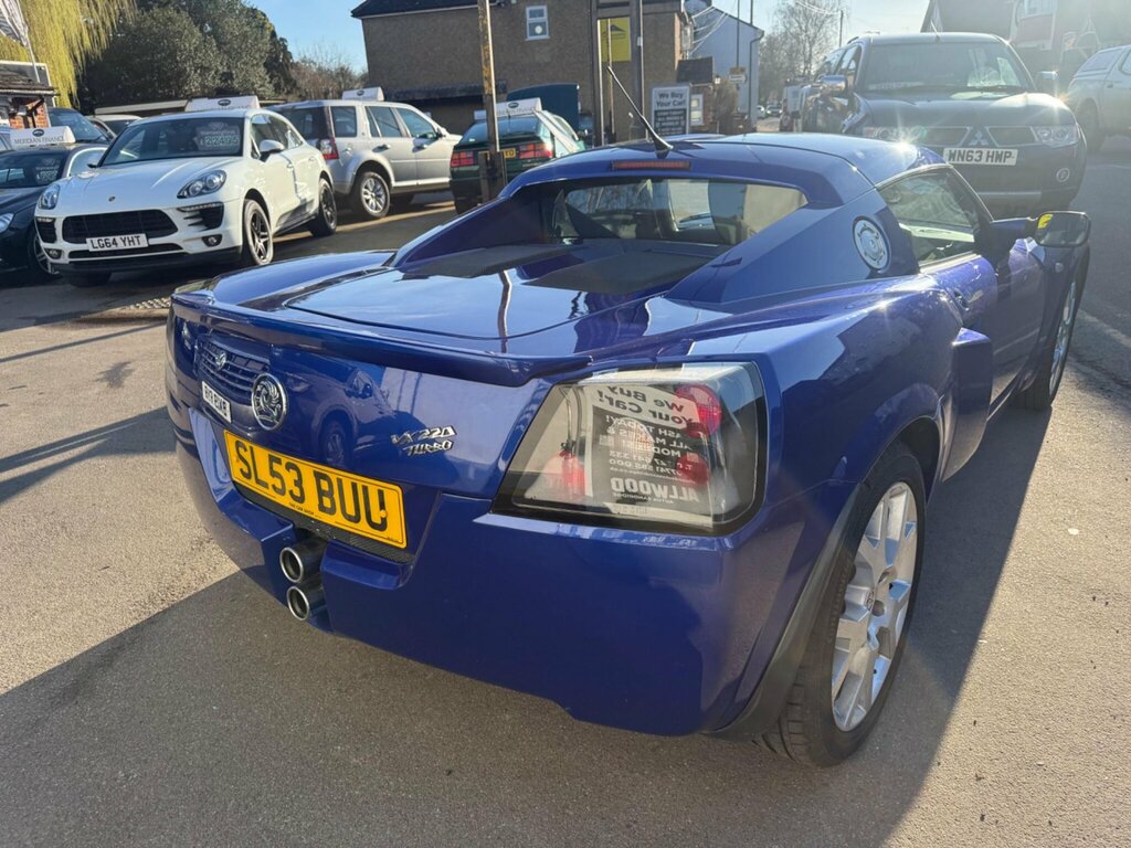 Vauxhall VX220 2.0I Turbo 16V Targa Blue #4