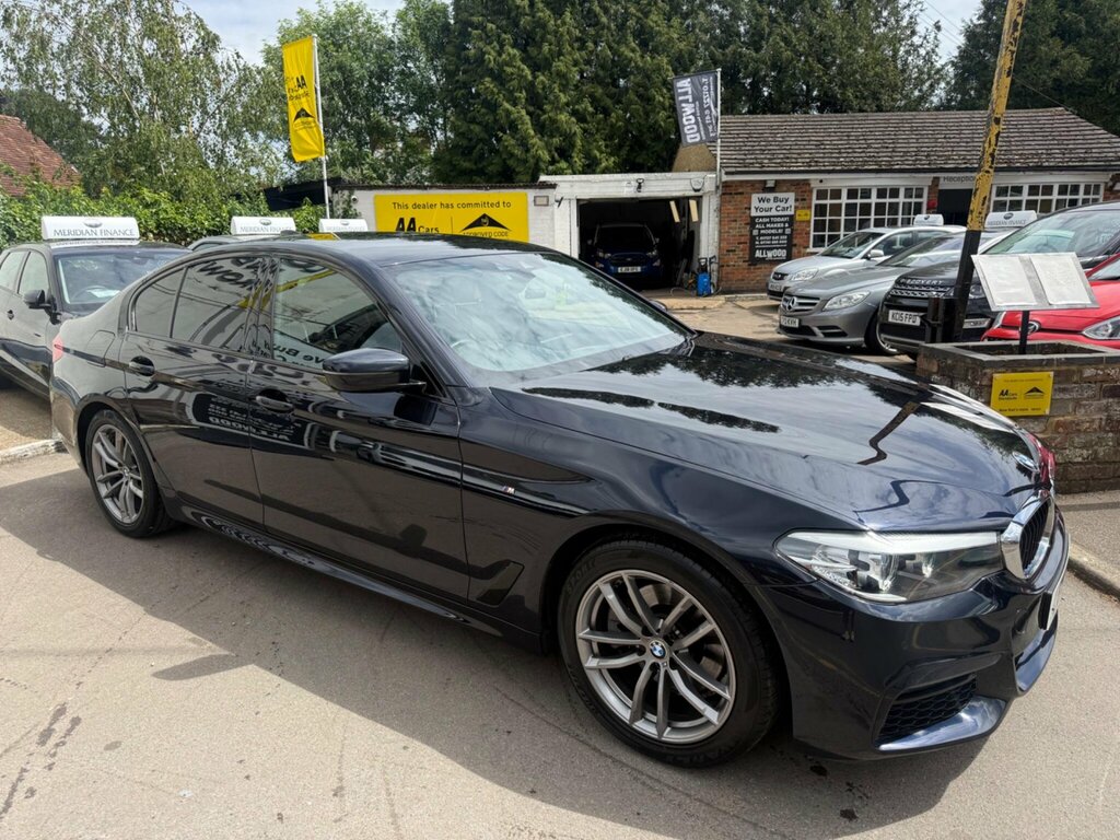 BMW 5 Series 2.0 520I Gpf M Sport Euro 6 Ss LE19NVR Black #3