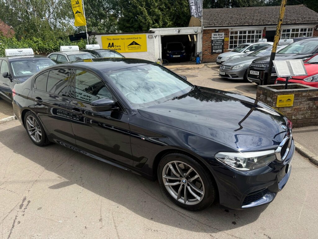 BMW 5 Series 2.0 520I Gpf M Sport Euro 6 Ss LE19NVR Black #4