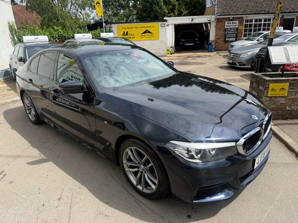 BMW 5 Series 2.0 520I Gpf M Sport Euro 6 Ss LE19NVR Black #2