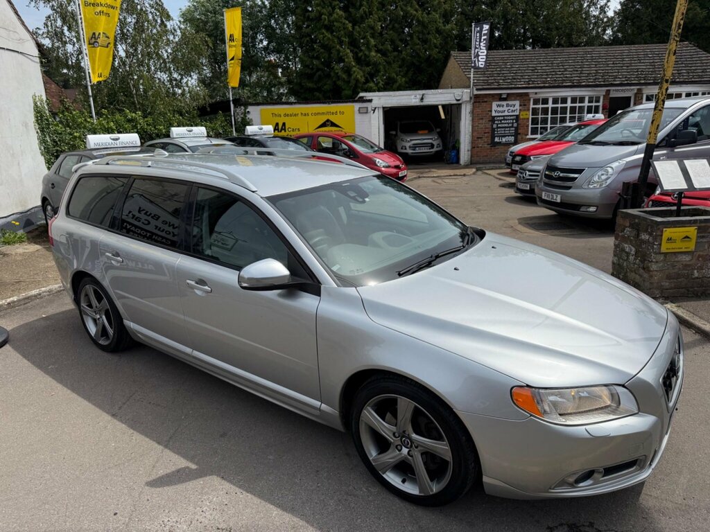 Volvo V70 2.0 D4 R-design Geartronic Euro 5 Ss Silver #2