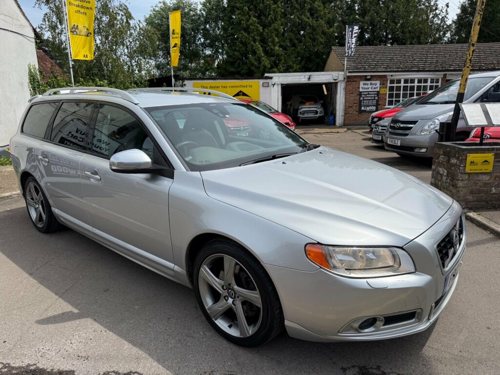 Volvo V70 2.0 D4 R-design Geartronic Euro 5 Ss Silver
