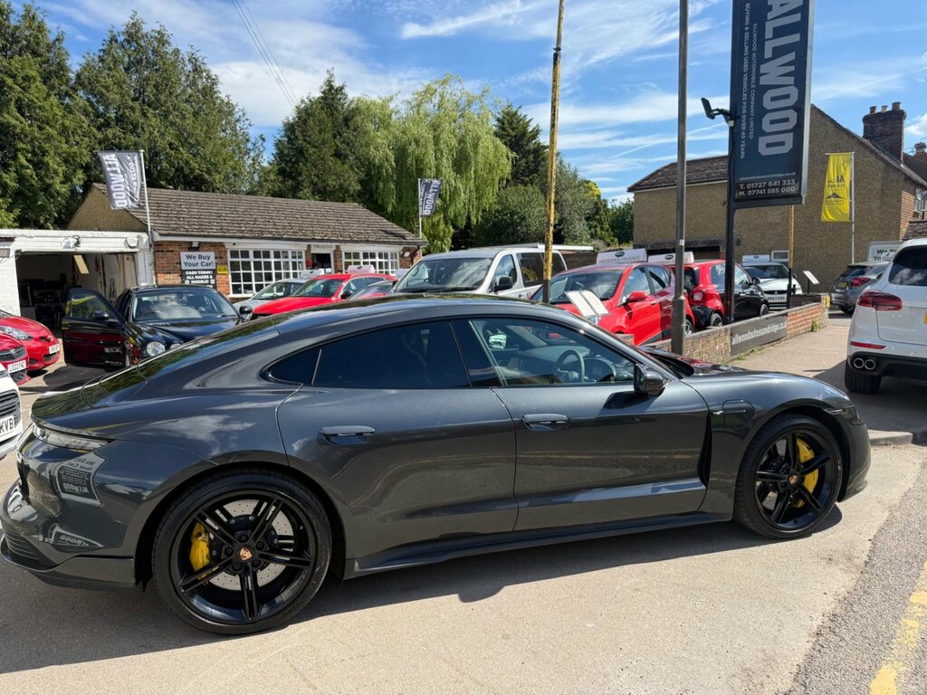 Porsche Taycan Performance Plus 93.4Kwh Turbo S Saloon Electr Grey #6