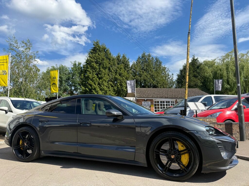 Porsche Taycan Performance Plus 93.4Kwh Turbo S Saloon Electr Grey #4