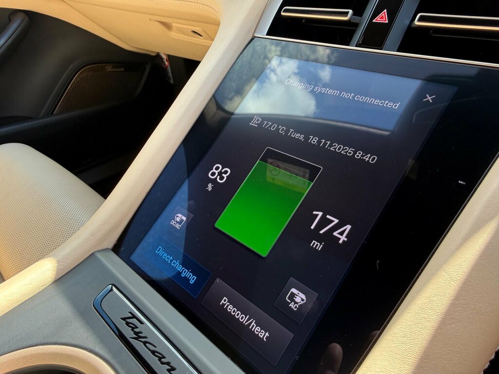 Porsche Taycan 4S 93Kwh Silver #36