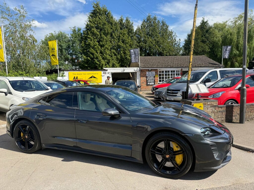 Porsche Taycan Performance Plus 93.4Kwh Turbo S Saloon Electr Grey #3
