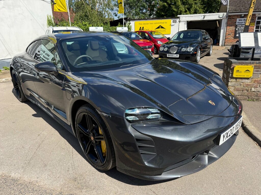 Porsche Taycan Performance Plus 93.4Kwh Turbo S Saloon Electr Grey #2