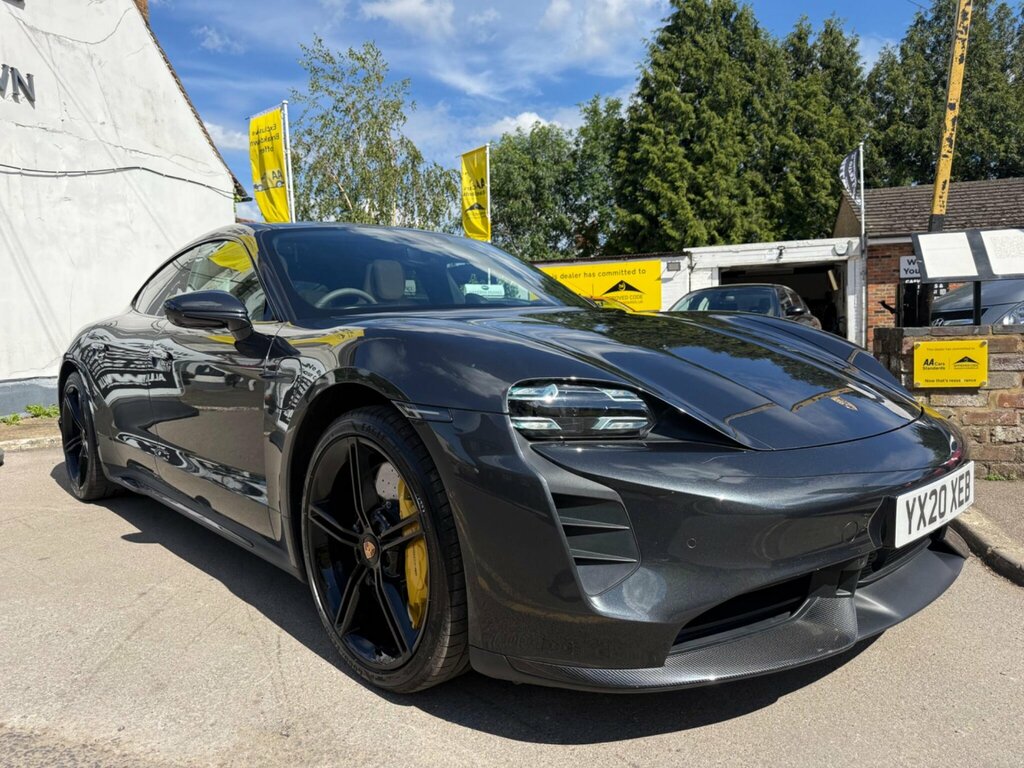 Porsche Taycan Performance Plus 93.4Kwh Turbo S Saloon Electr Grey