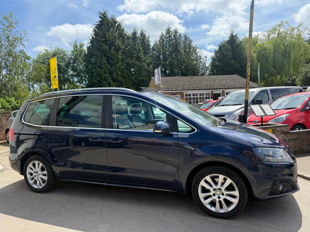 Seat Alhambra 2.0 Tdi Se Lux Euro 5 Ss Blue #3