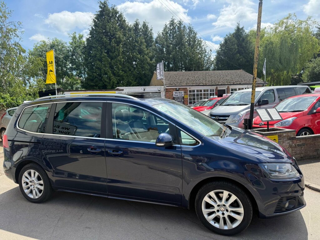 Seat Alhambra 2.0 Tdi Se Lux Euro 5 Ss Blue #2