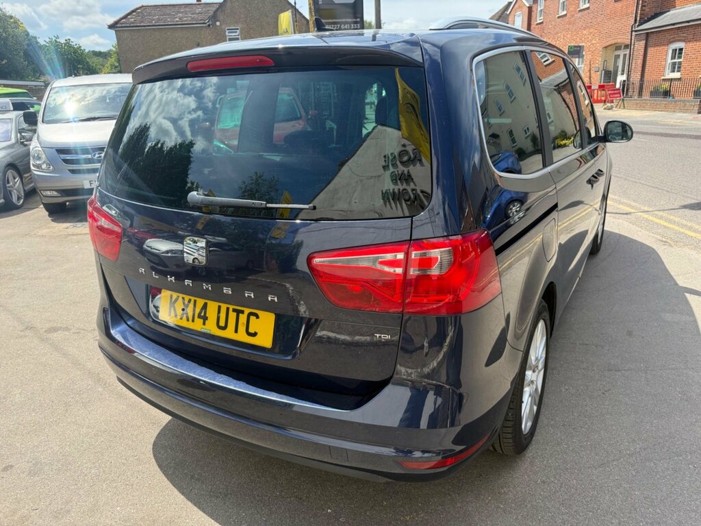 Seat Alhambra 2.0 Tdi Se Lux Euro 5 Ss Blue #6
