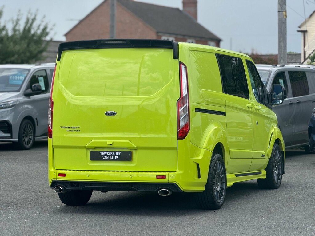 Ford Transit Custom 2.0 320 Ecoblue Ms-rt Crew Van Double Cab Dies YP22LUH Green #5