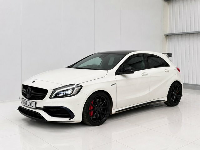 Mercedes-Benz A Class 2017 2.0 A45 Amg Hatchback Spds Dct 4Ma White #6