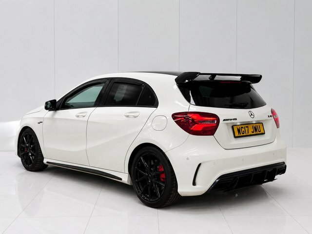 Mercedes-Benz A Class 2017 2.0 A45 Amg Hatchback Spds Dct 4Ma White #4