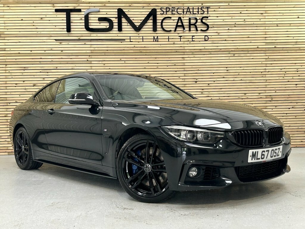 BMW 4 Series Gran Coupe 3L M Sport ML67OSZ Black #6