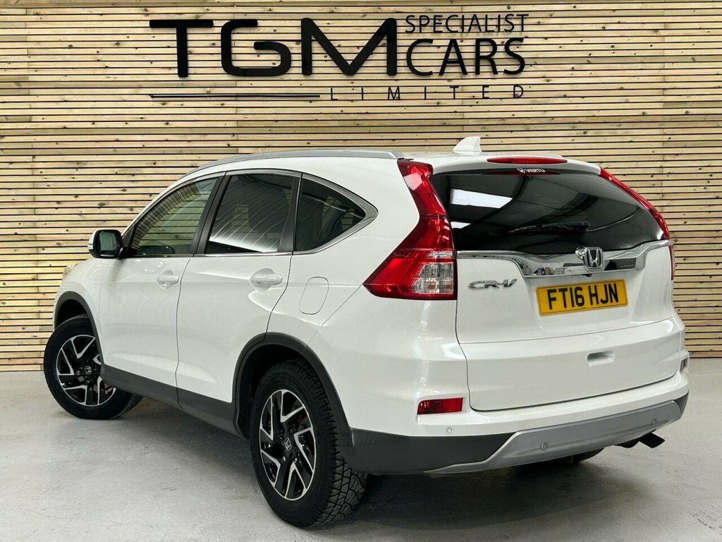 Honda Cr-V 1.6L Se Plus Navi White #4