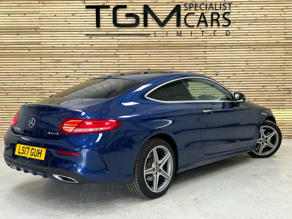 Mercedes-Benz C Class 2.1L Amg Line Blue #3