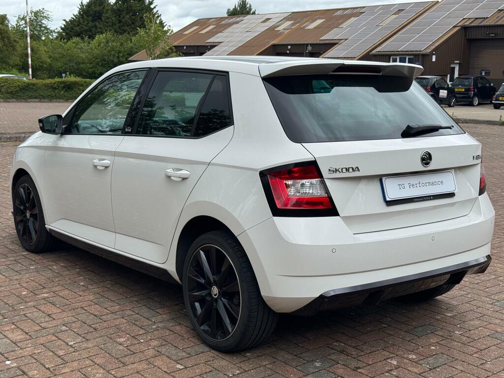 Skoda Fabia Monte Carlo White #2