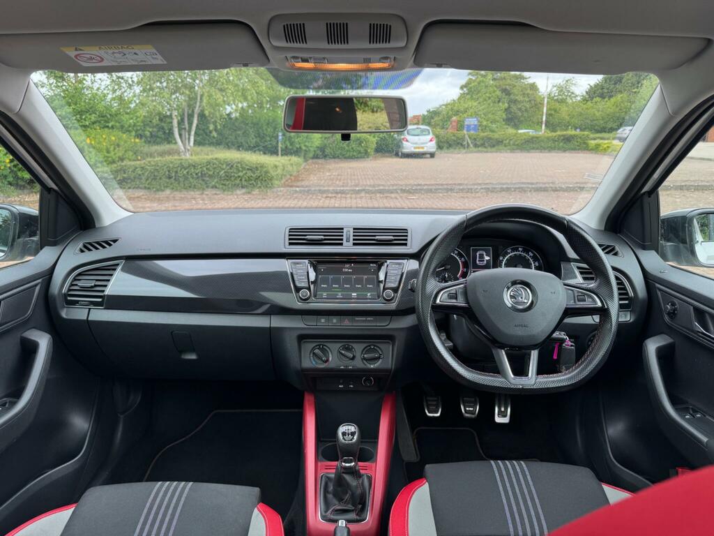 Skoda Fabia Monte Carlo White #5