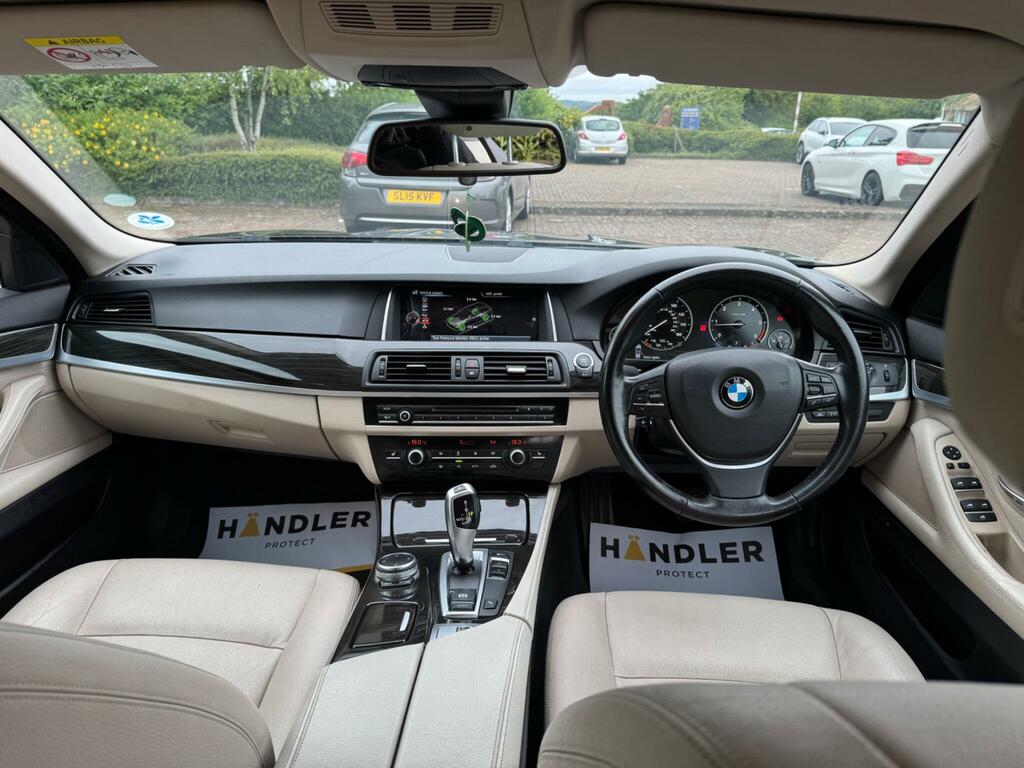 BMW 5 Series Luxury Black #5