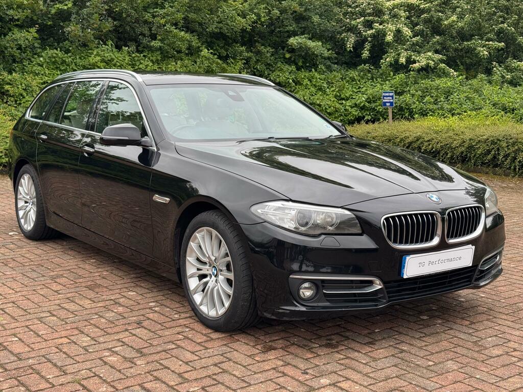 BMW 5 Series Saloon Grey #11