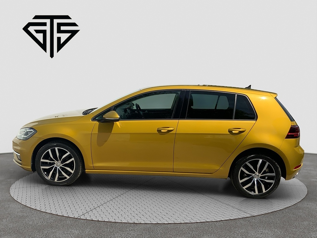 Volkswagen Golf Tsi Highline Tech-edition Gold #6