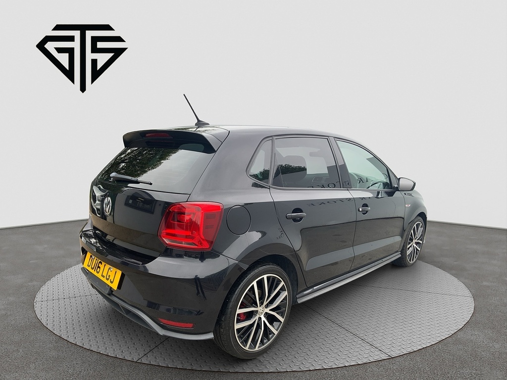 Volkswagen Polo Gti Black #3