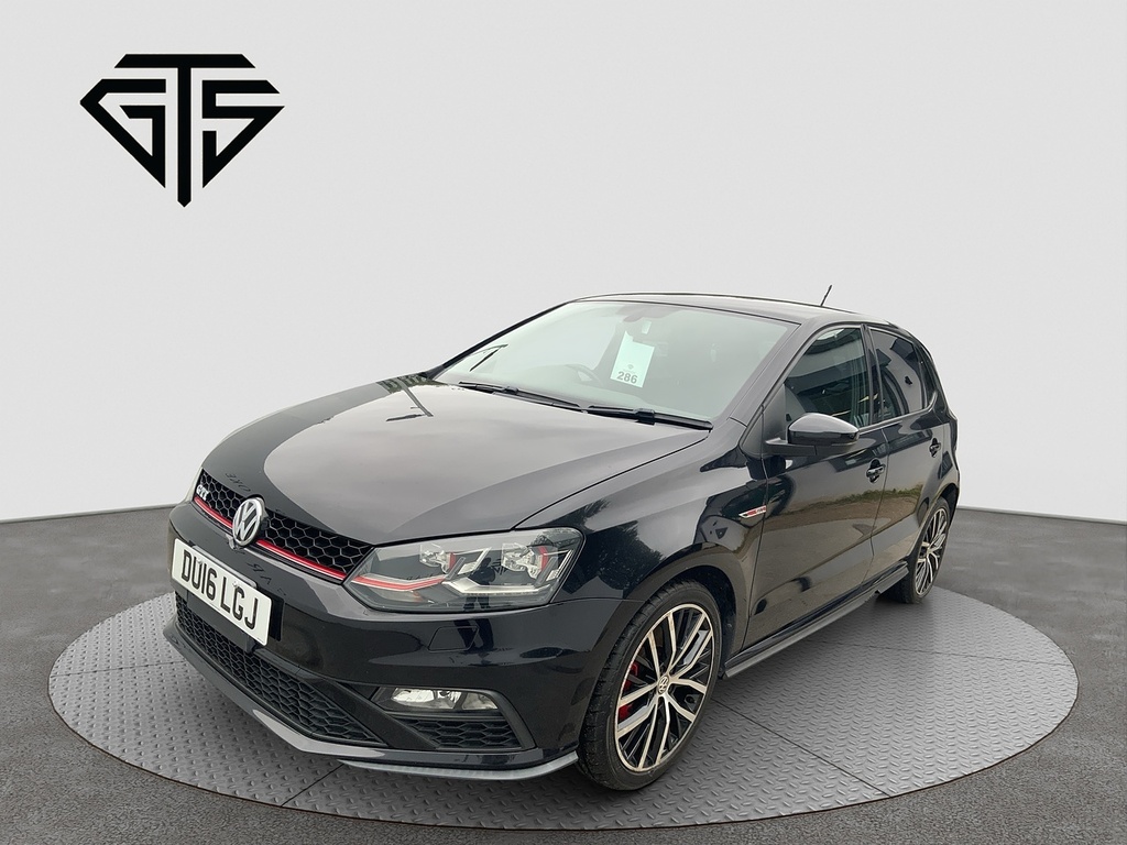 Volkswagen Polo Gti Black #6