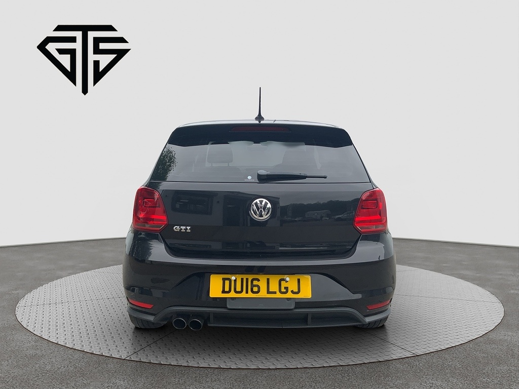 Volkswagen Polo Gti Black #4