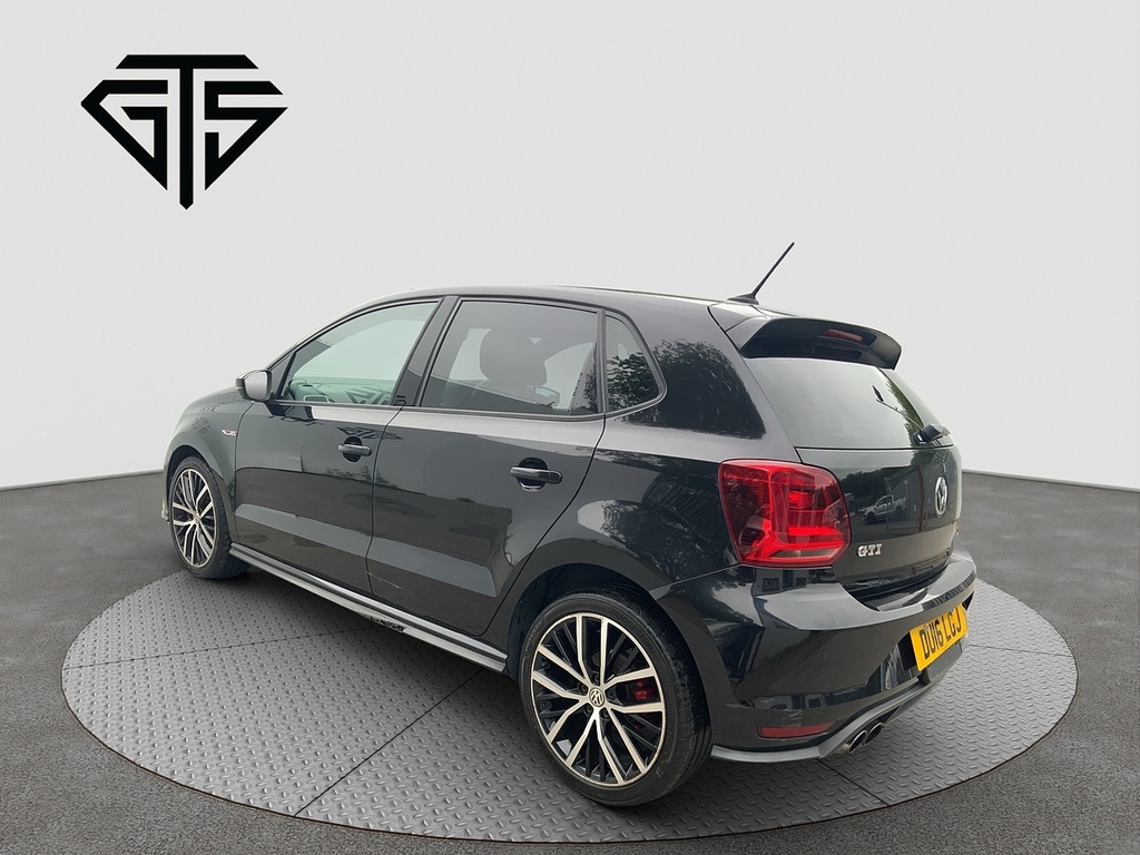 Volkswagen Polo Gti Black #5
