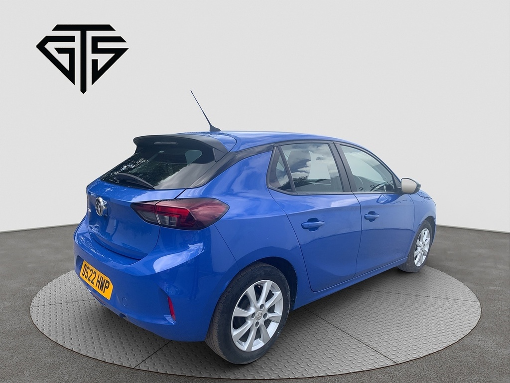 Vauxhall Corsa Se Edition DS22HWP Blue #3
