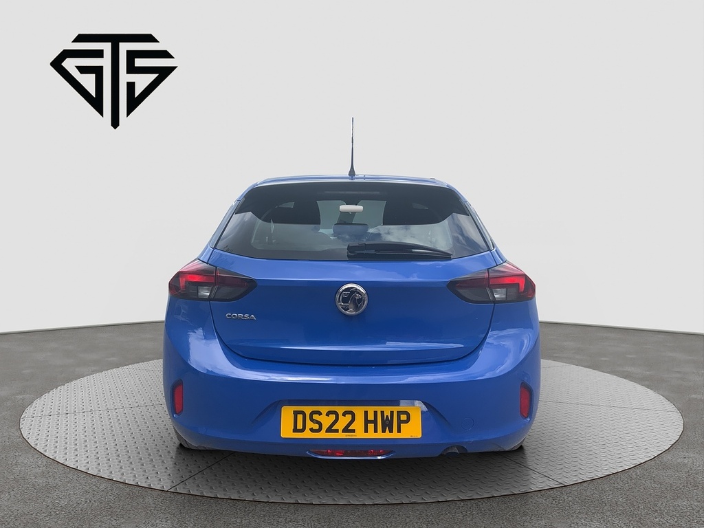 Vauxhall Corsa Se Edition DS22HWP Blue #4