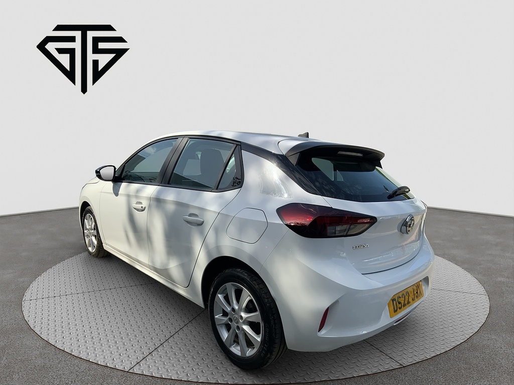 Vauxhall Corsa Se Edition DS22JJX White #5