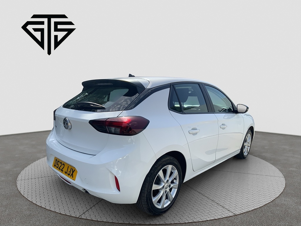 Vauxhall Corsa Se Edition DS22JJX White #3