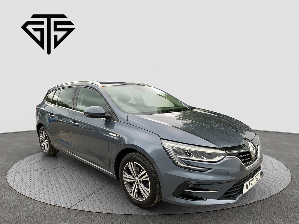 Renault Megane Blue Dci Iconic Grey