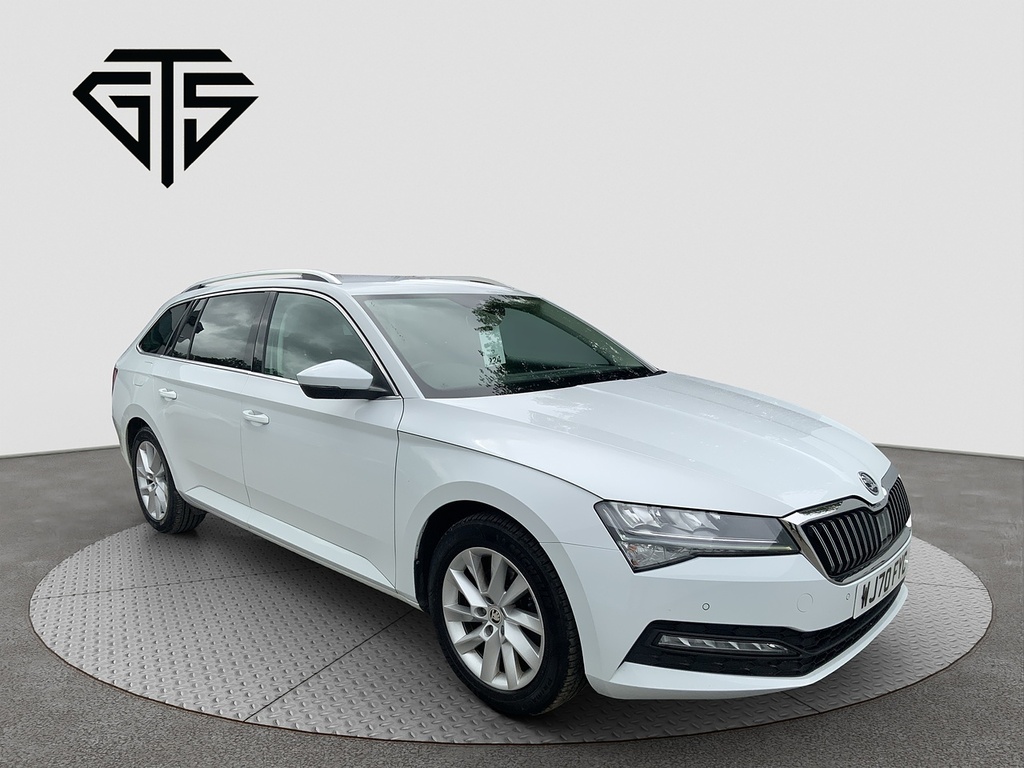Skoda Superb Tdi Se Technology White